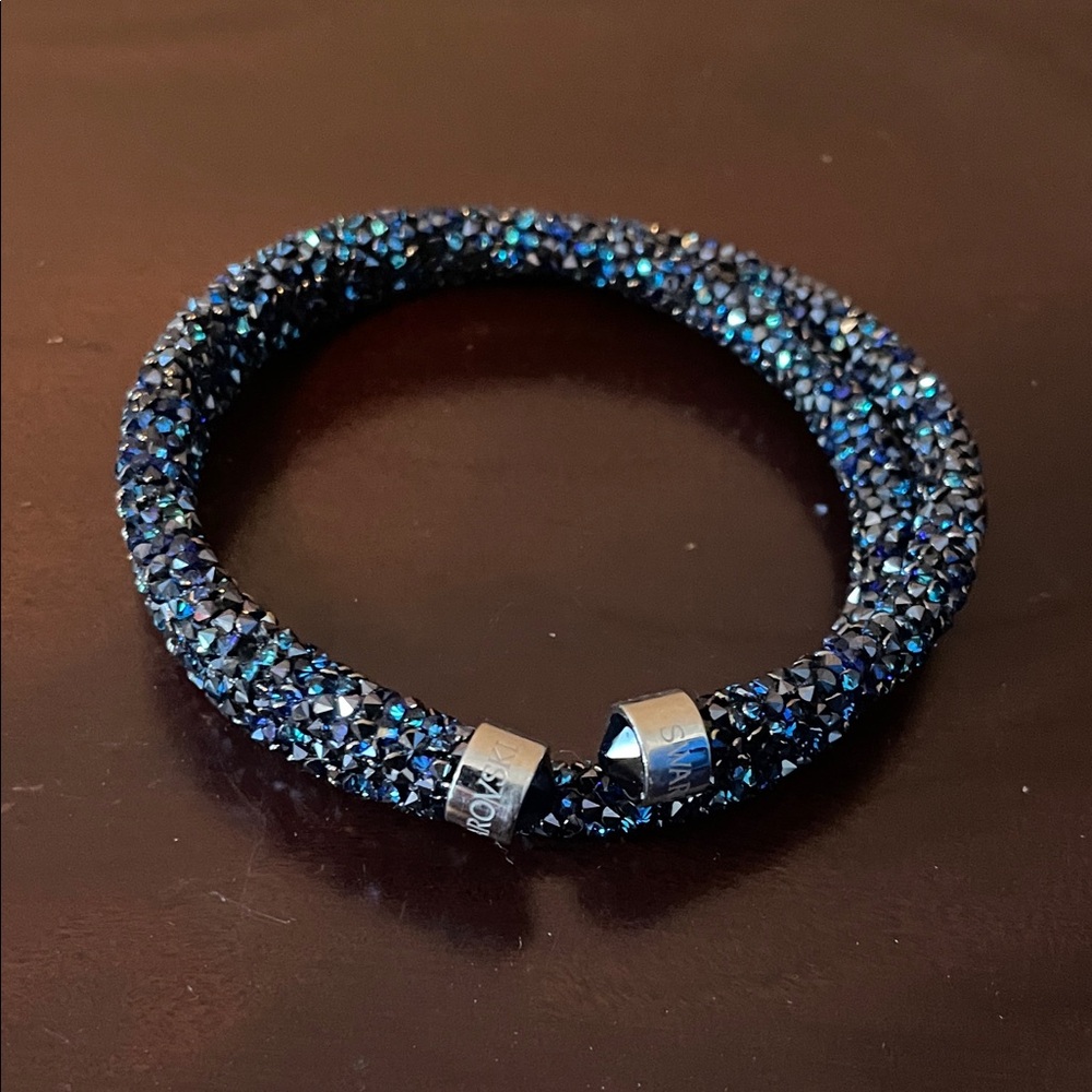 Swarovski  Elegant Blue Crystal Bracelet